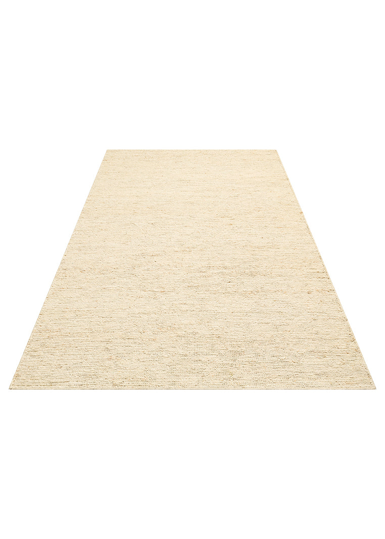 Giger Ivory, Jüt Kullanılarak El Örgüsü ile Üretilen Hasır Dokulu Jüt Halı