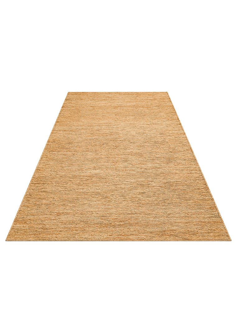 Giger Natural, Jüt Kullanılarak El Örgüsü ile Üretilen Hasır Dokulu Jüt Halı