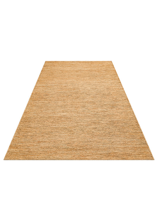 Giger Natural, Jüt Kullanılarak El Örgüsü ile Üretilen Hasır Dokulu Jüt Halı