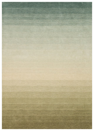 Odesa Pearl Blue, Modern Çizgilere Sahip Renk Geçişli %100 Saf Yün ile Üretilen Salon Halısı